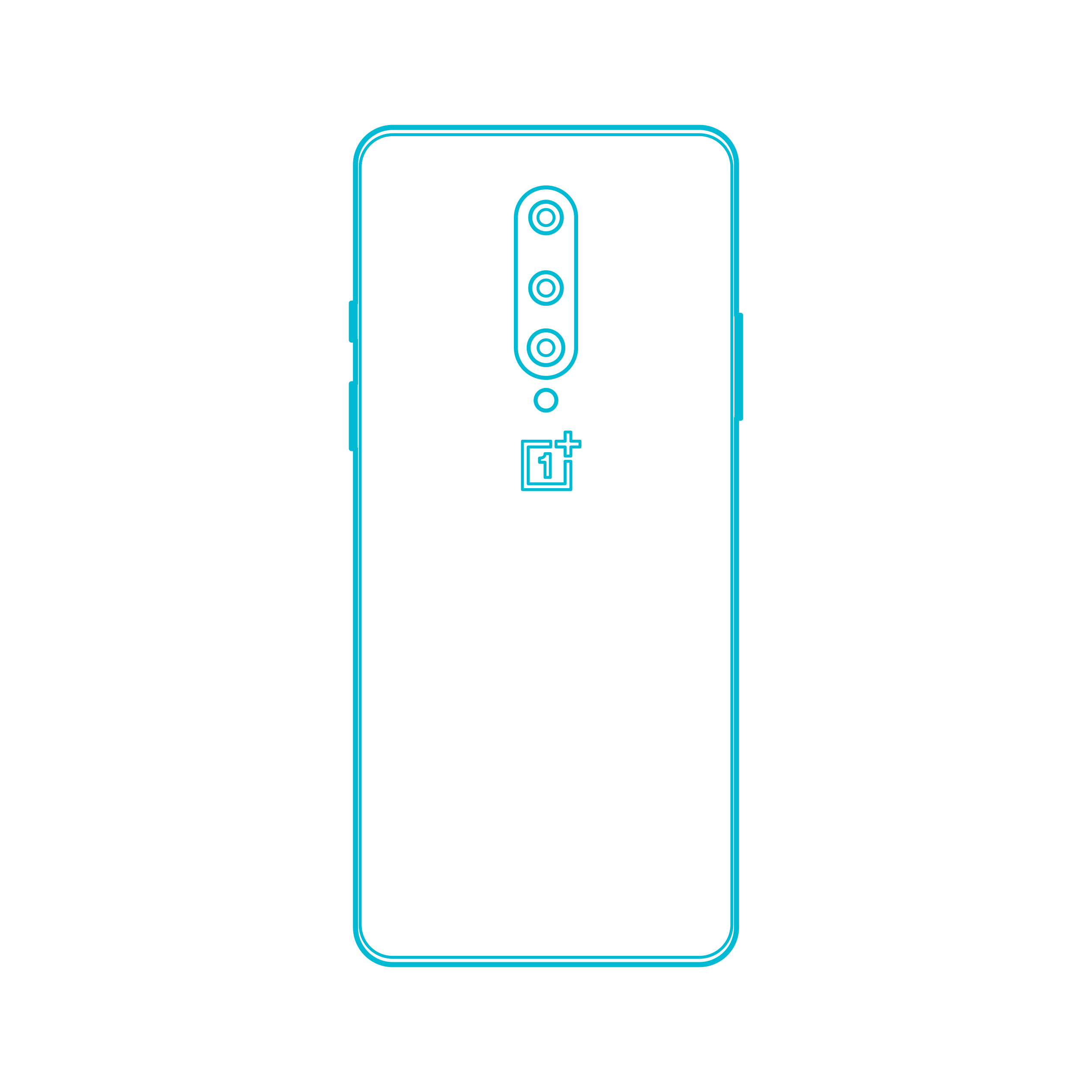 Digital Oneplus Phones Oneplus 8 Outline Drawing Svg Vector Free Vectors